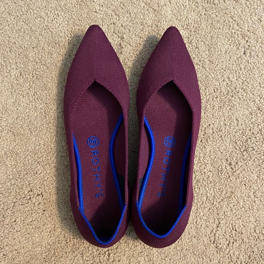 Rothy’s Orchid Points 9.5